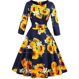 Sunflower Vintage Inspired Dress
